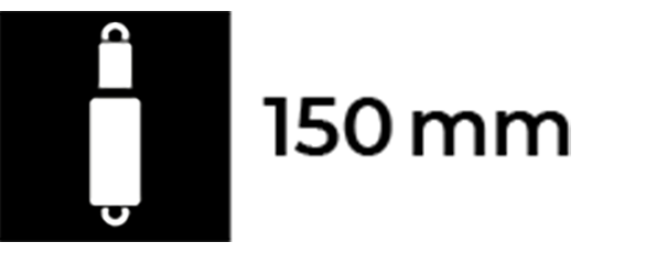 150 mm Dämpfer