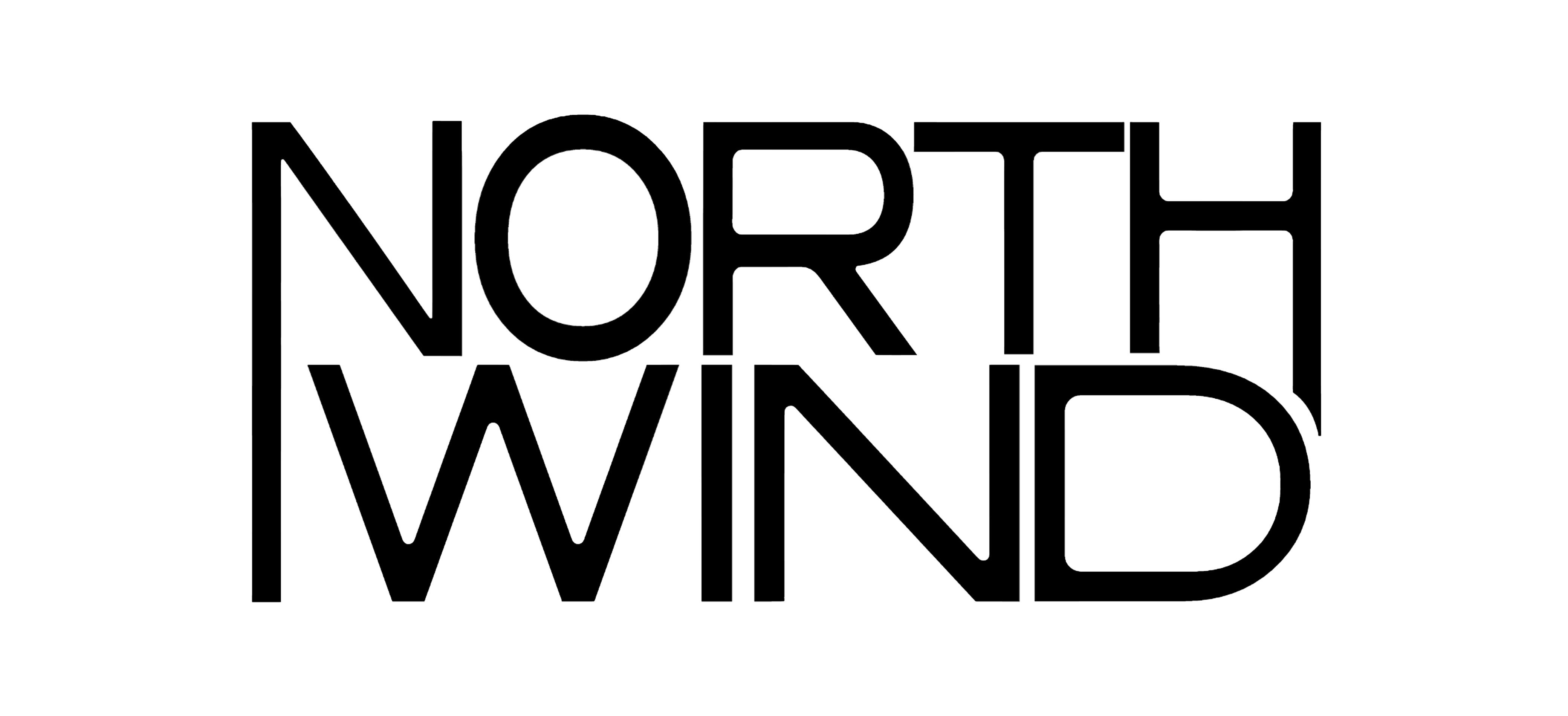 Northwind Logo black transparent